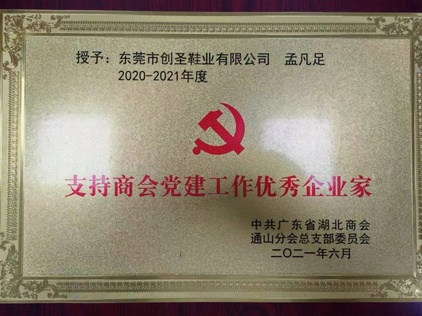 Excellent entrepreneur honor