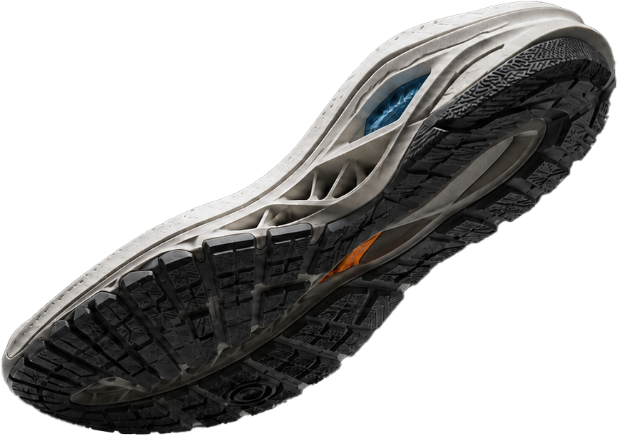 Floating outsole component render